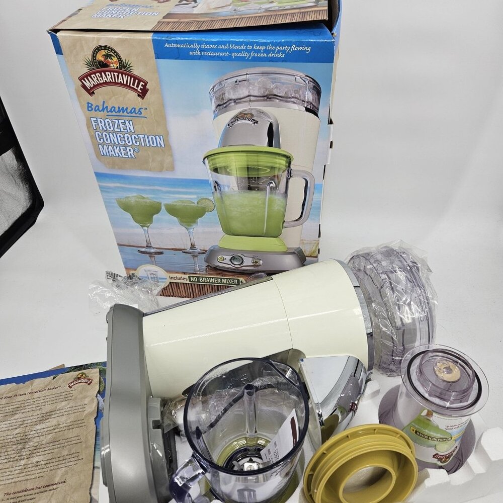 Margaritaville Bahamas Frozen Concoction Maker DM0600 No-Brainer Drink Mixer NEW